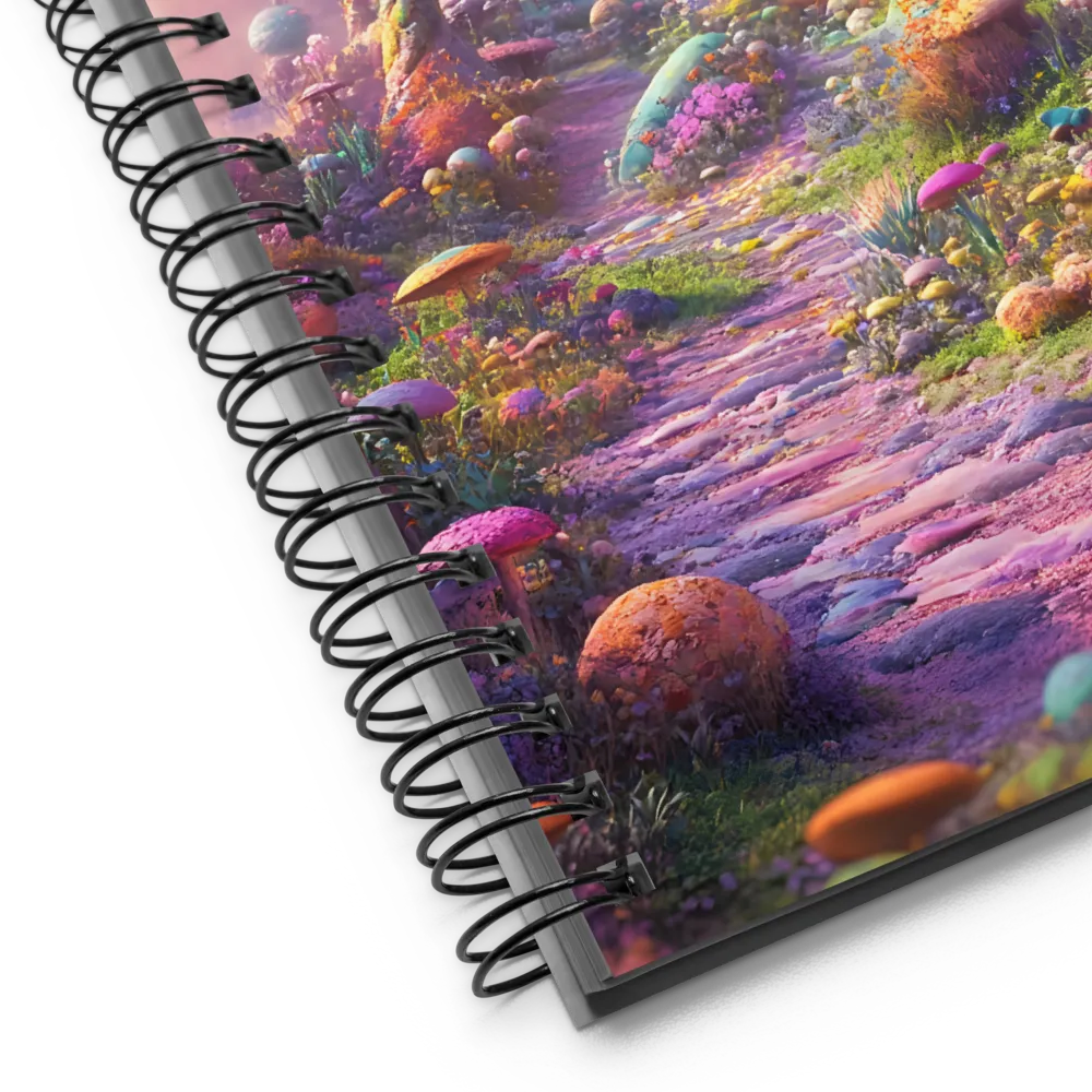 Whimsical Worlds: A Journey Through Fantasy | Spiral Notebook