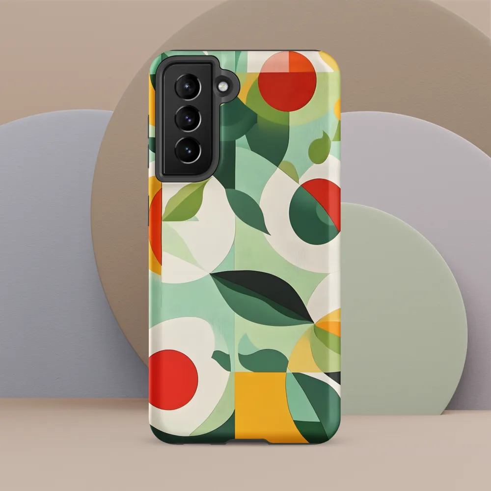 Harmony in Shapes: A Playful Abstract Design