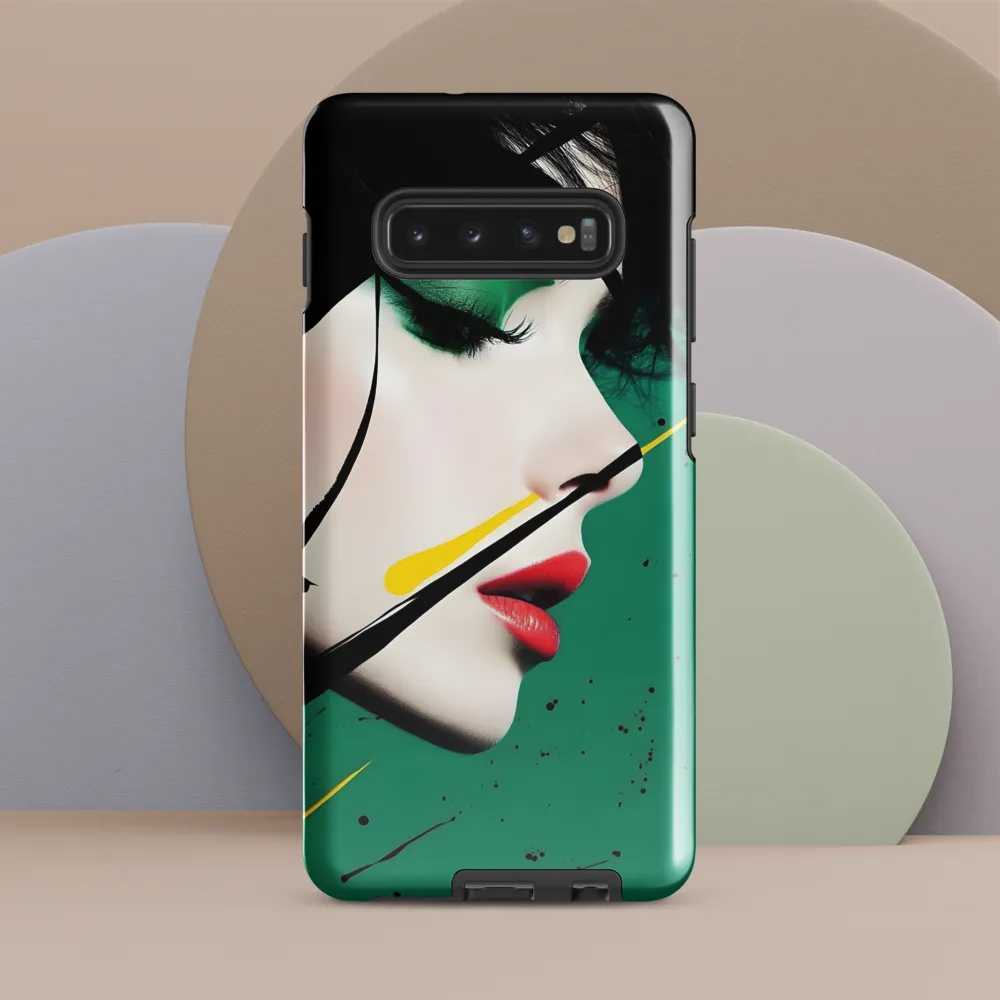 Whispers of Elegance and Boldness | Phone Case |  S10 Plus | Tough Case | Glossy