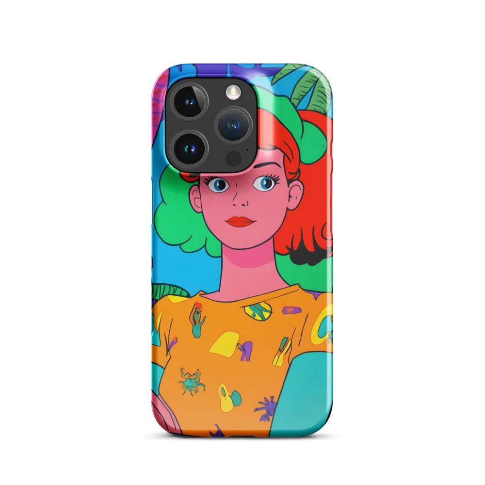 Tropical Vibes: A Playful Portrait