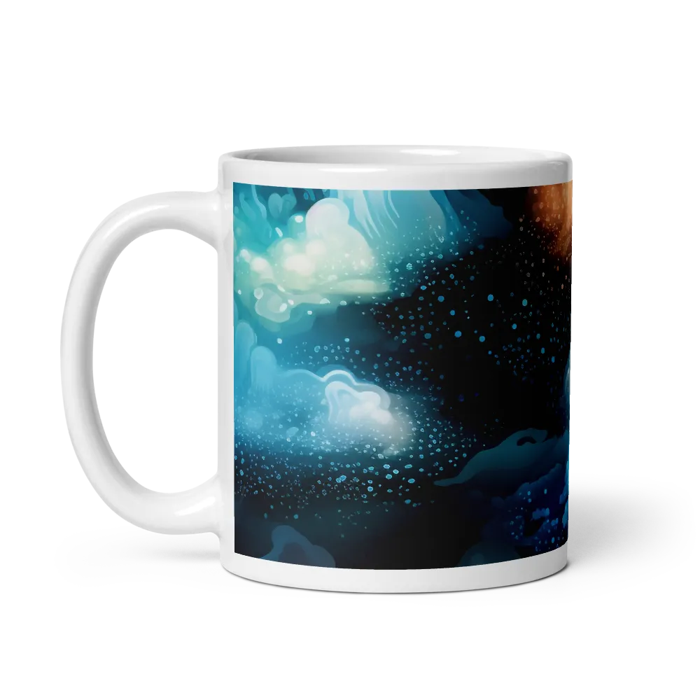 Mystical Cosmic Nebulae | Mug with White inside | 11 oz