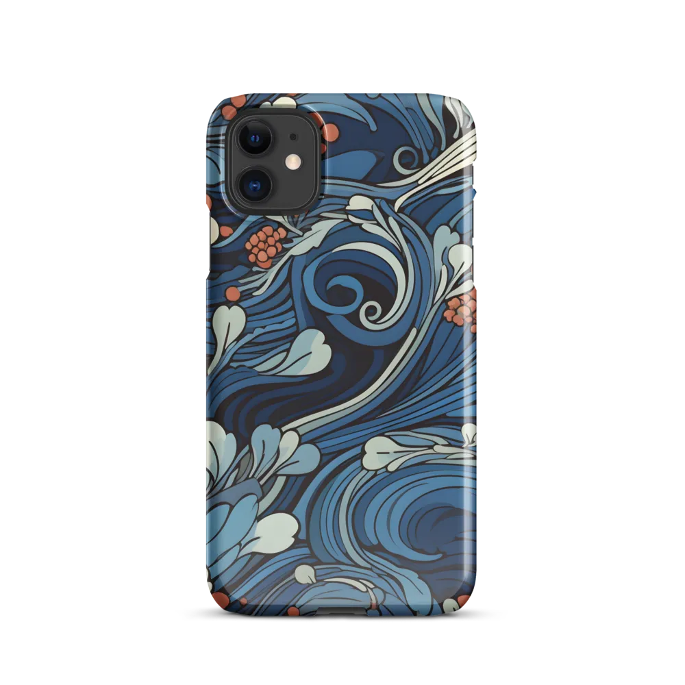 Nature's Elegance: An Oceanic Tapestry | Phone Case |  11 | Snap Case | Glossy