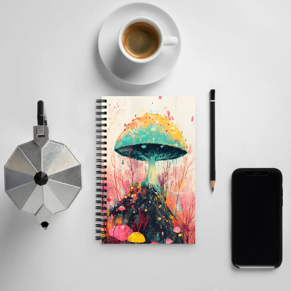 Whimsical Mushroom Forest | Spiral Notebook