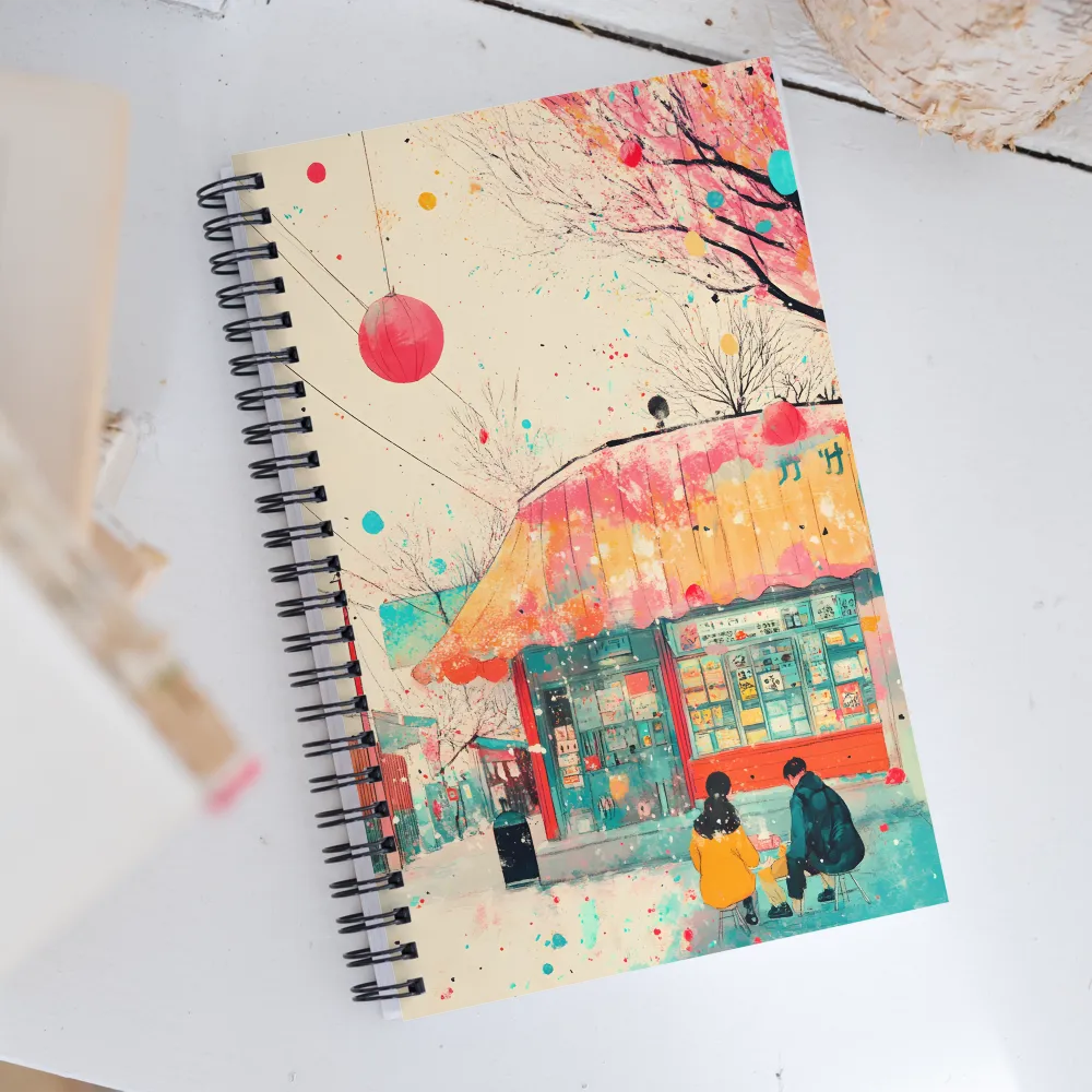 Whispers of Nostalgia | Spiral Notebook