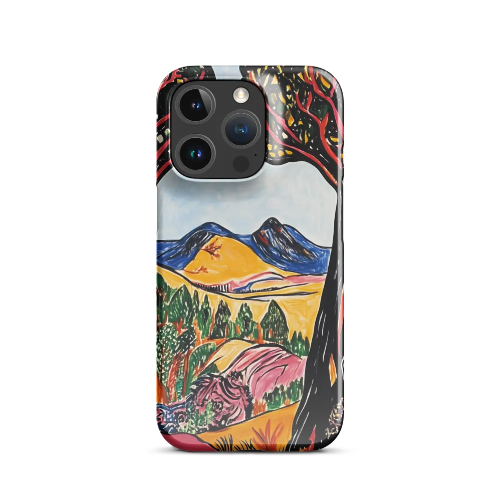 Vibrant Nature's Embrace | Phone Case |  16 Pro | Snap Case | Glossy