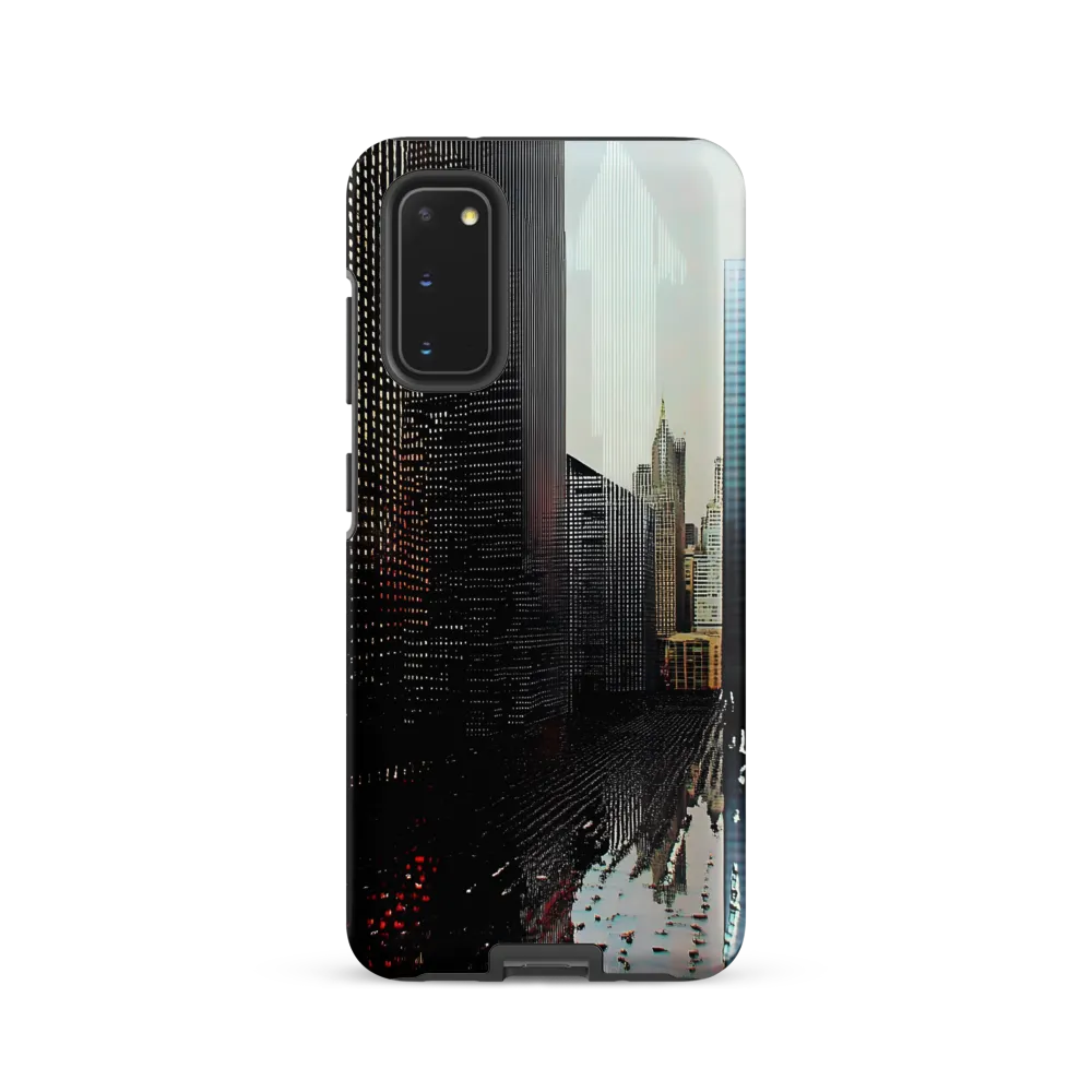 Reflections of Urban Abstraction | Phone Case |  S20 | Tough Case | Matte