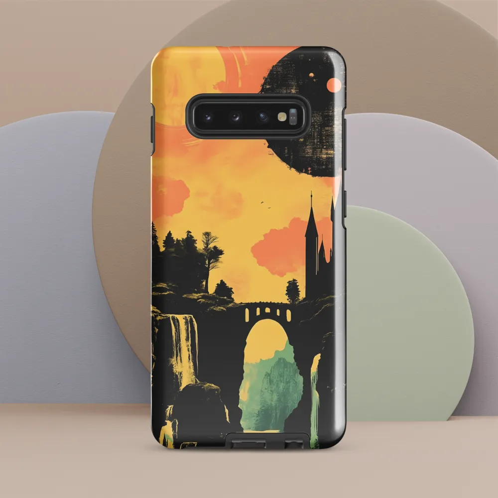 The Enchanted Bridge | Phone Case |  S10 Plus | Tough Case | Glossy