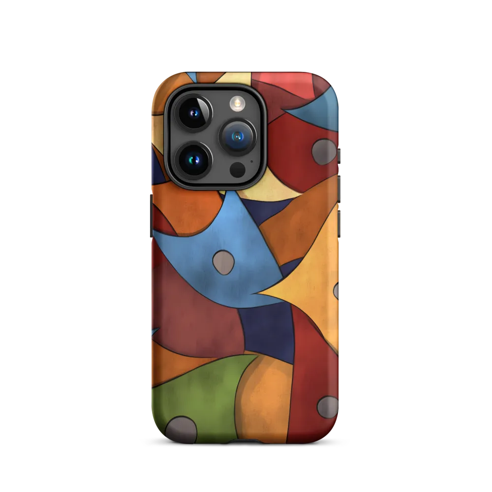 Vibrant Interplay of Shapes