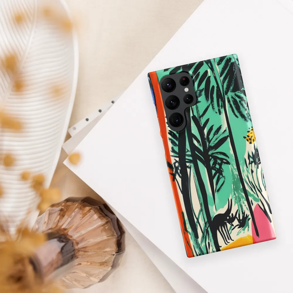 Whispers of the Jungle | Phone Case |  S22 Ultra | Snap Case | Matte