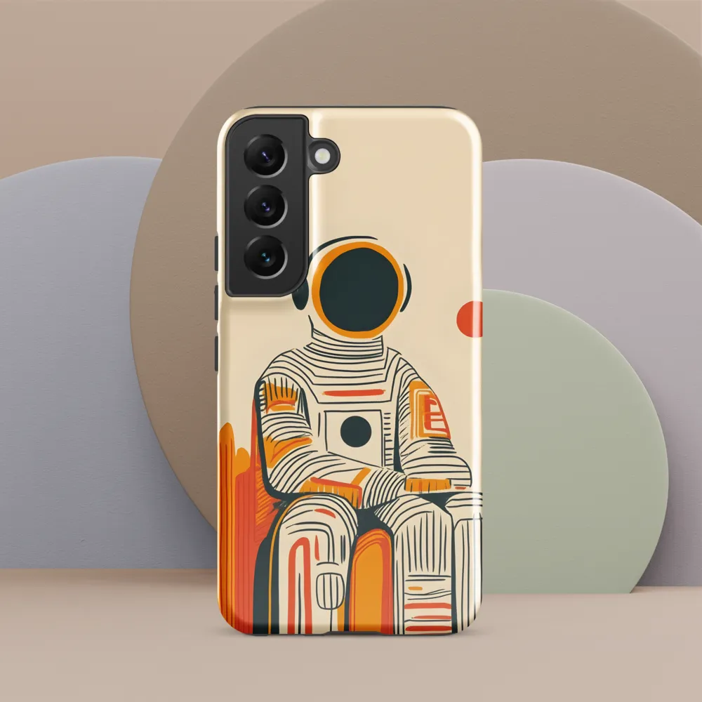 Contemplation of the Stars | Phone Case |  S22 | Tough Case | Glossy