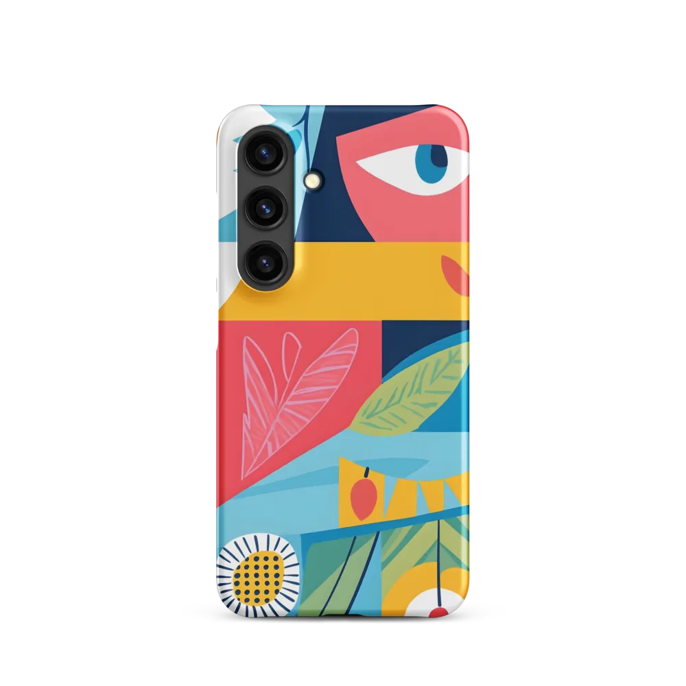 Vibrant Geometric Visage