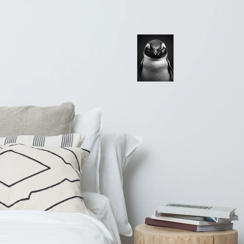 Majestic Penguin Portrait | Poster | 8″×10″