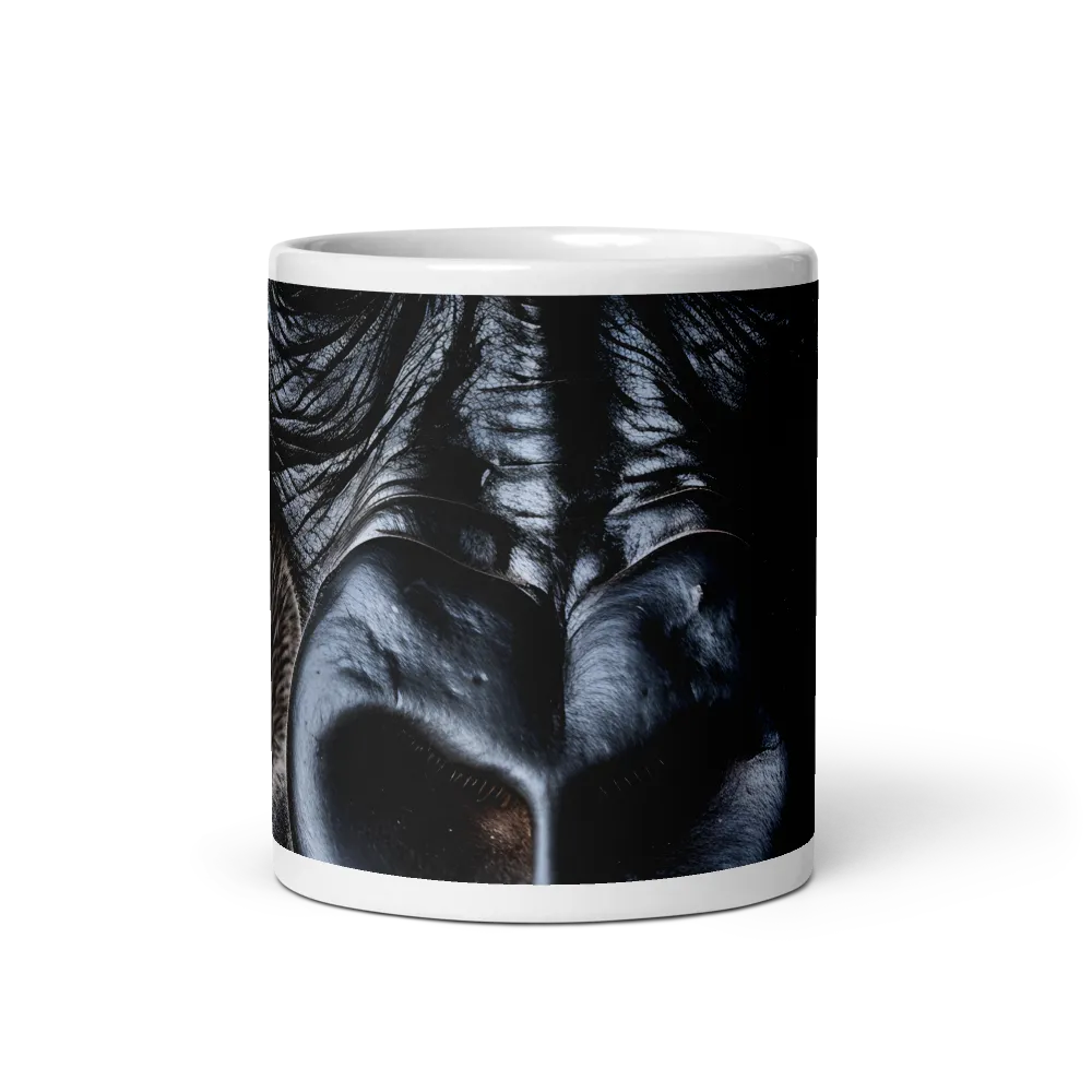 Gaze of the Wild: A Gorilla's Portrait | Mugs | Multiple Sizes & Colors