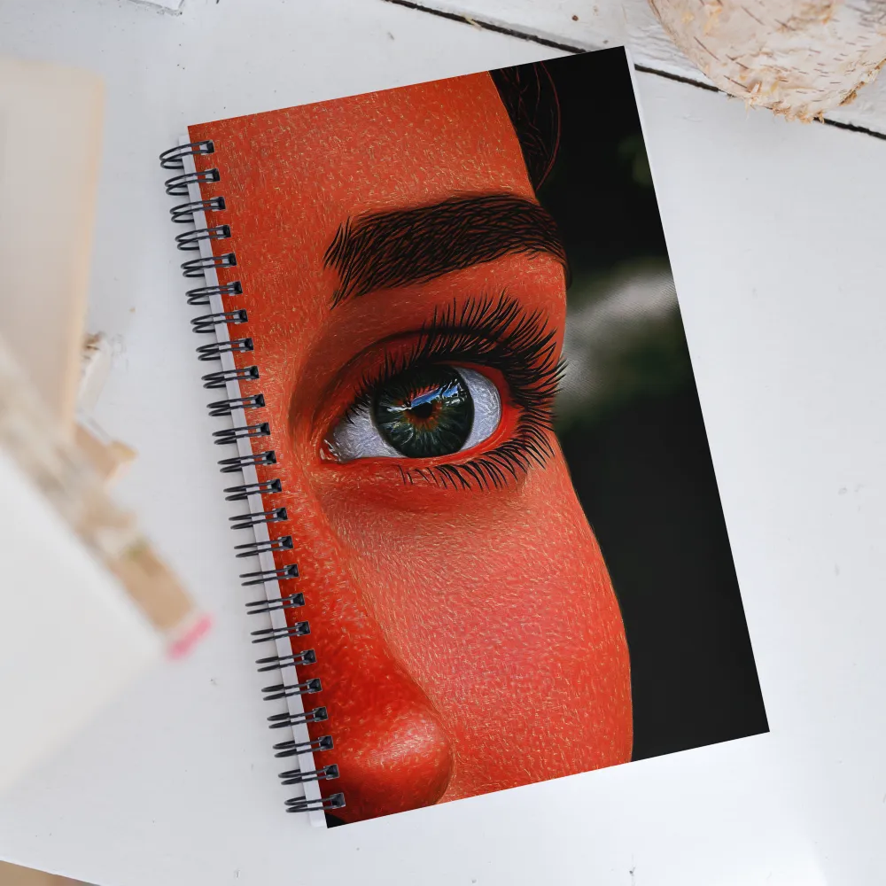 The Depth of Perception | Spiral Notebook