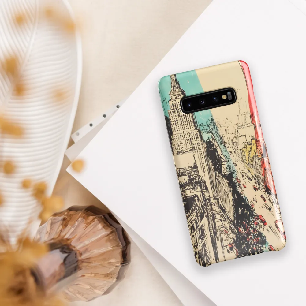 Dynamic Urban Symphony | Phone Case |  S10 Plus | Snap Case | Glossy