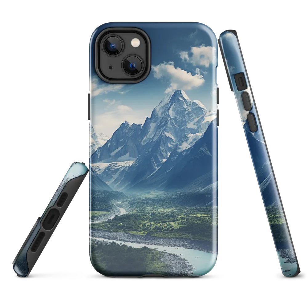Majestic Serenity: A Landscape of Mountains and Rivers