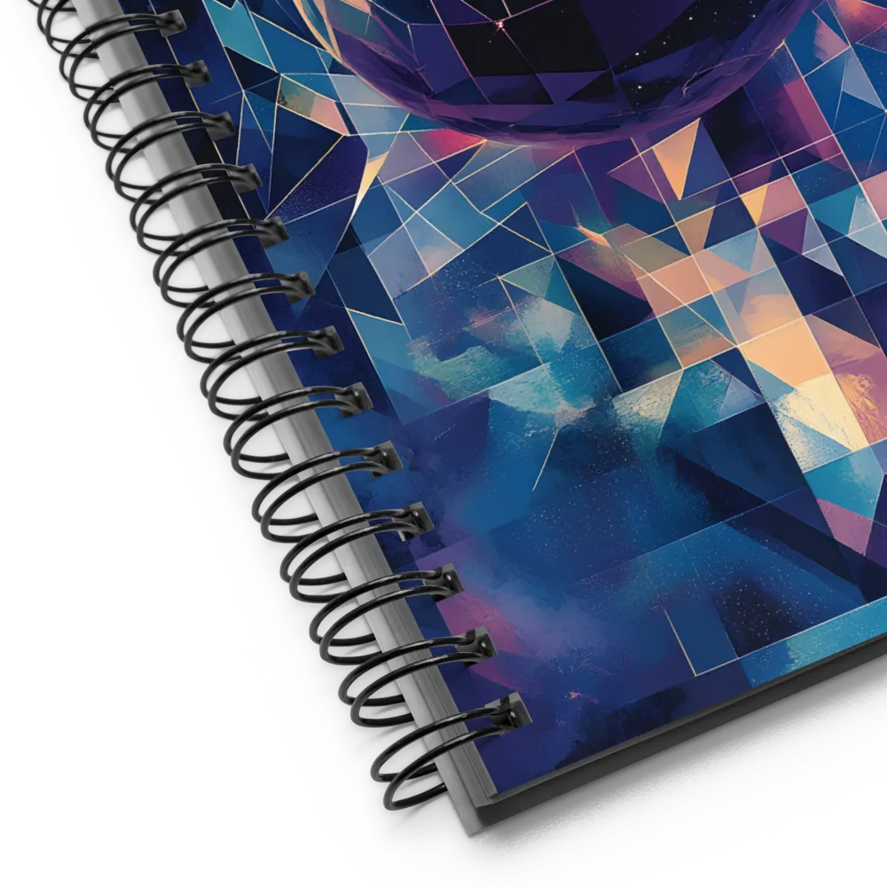 Celestial Geometry | Spiral Notebook