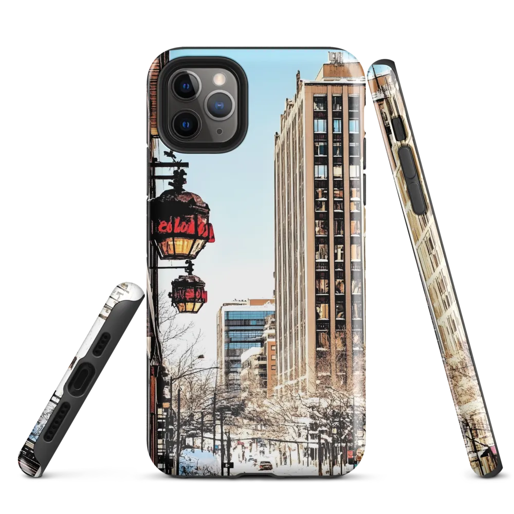 Winter's Urban Embrace | Phone Case |  11 Pro Max | Tough Case | Glossy