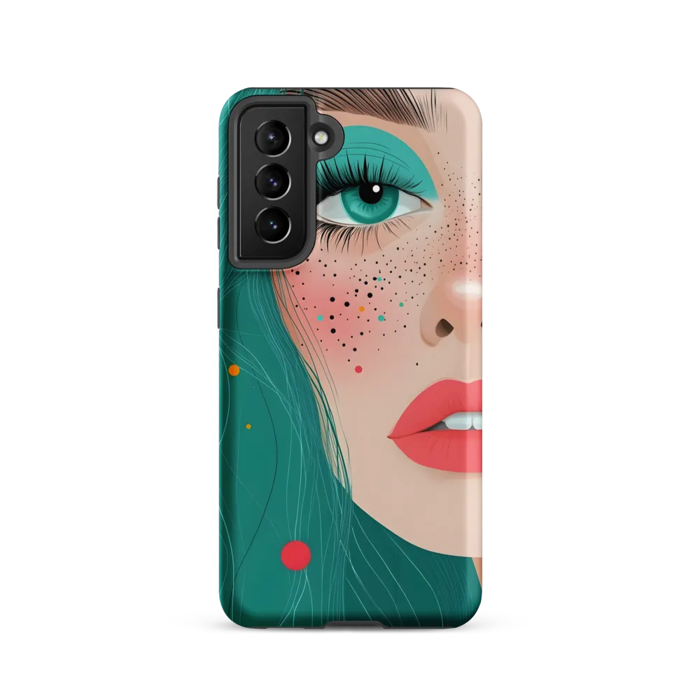 A Playful Portrait: Turquoise Temptation