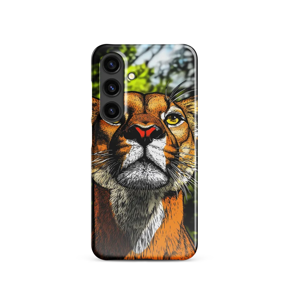 Regal Gaze: The Lioness in Focus