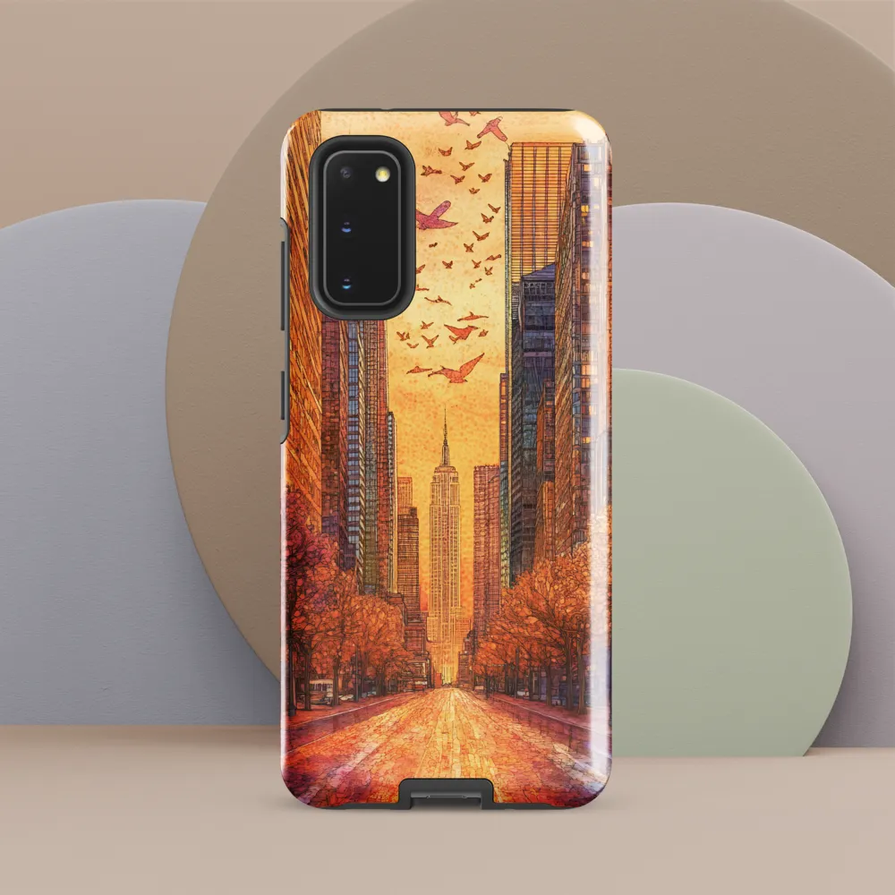 Urban Serenity at Dusk