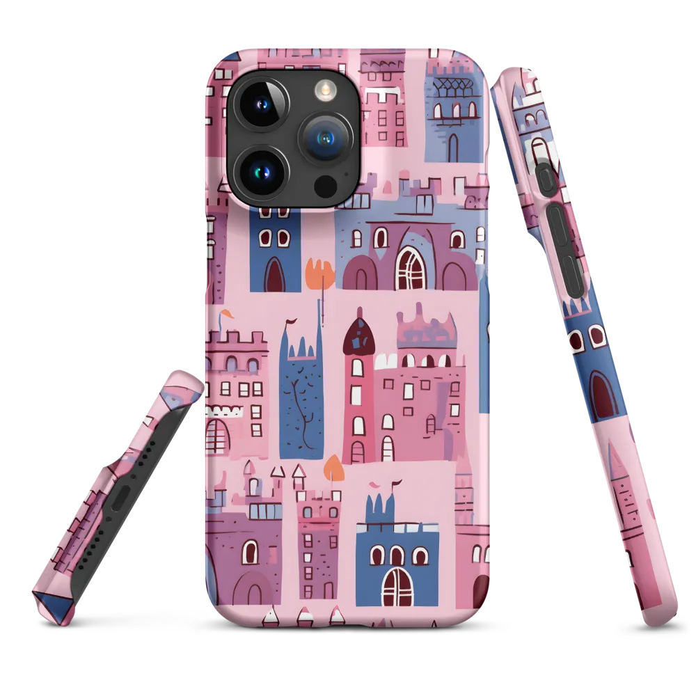Whimsical Castles: A Playful Tapestry | Phone Case |  15 Pro Max | Snap Case | Matte
