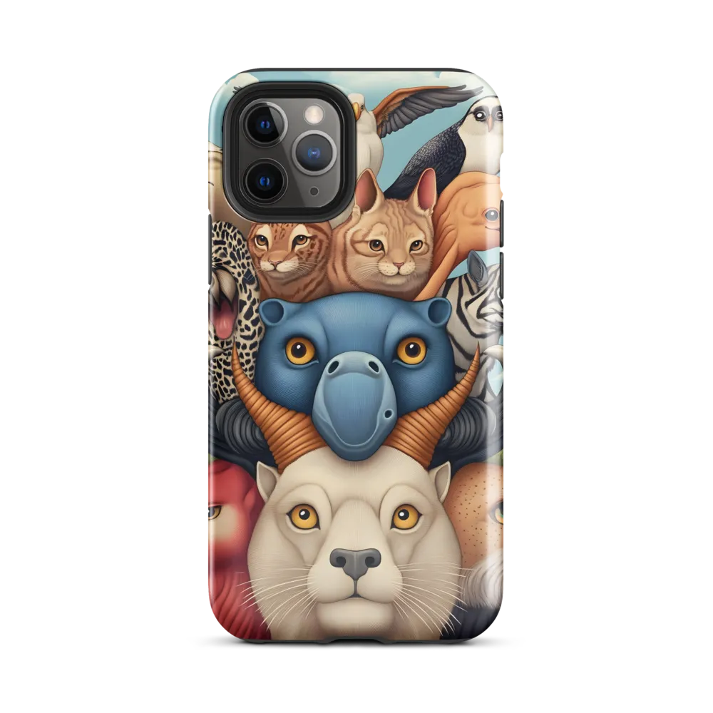 Harmonious Echoes of Wildlife | Phone Case |  11 Pro | Tough Case | Glossy