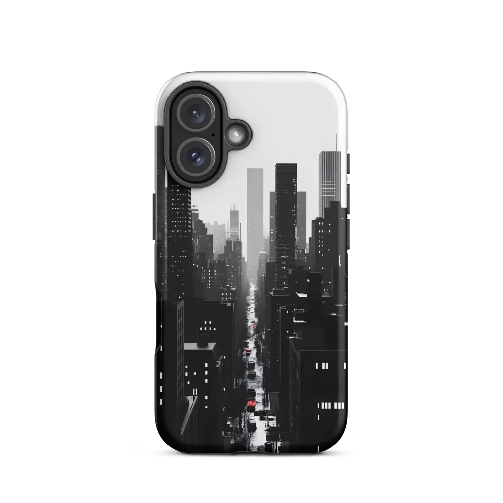 Urban Essence in Monochrome | Phone Case