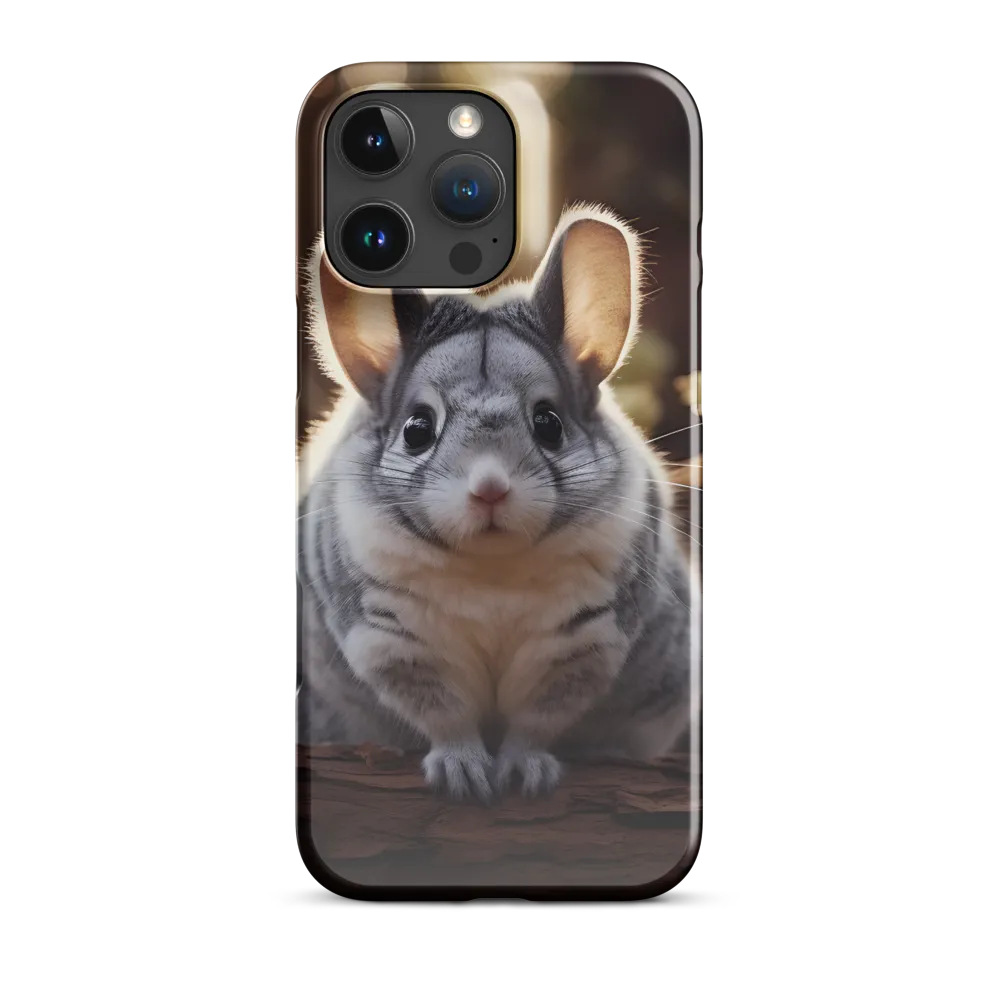 Curious Chinchilla in the Forest