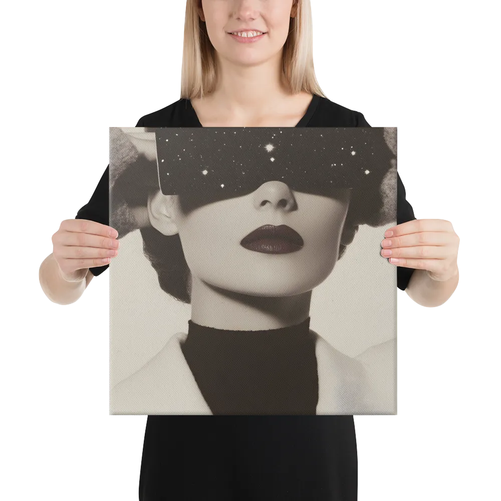 Celestial Elegance | Canvas | 16″×16″