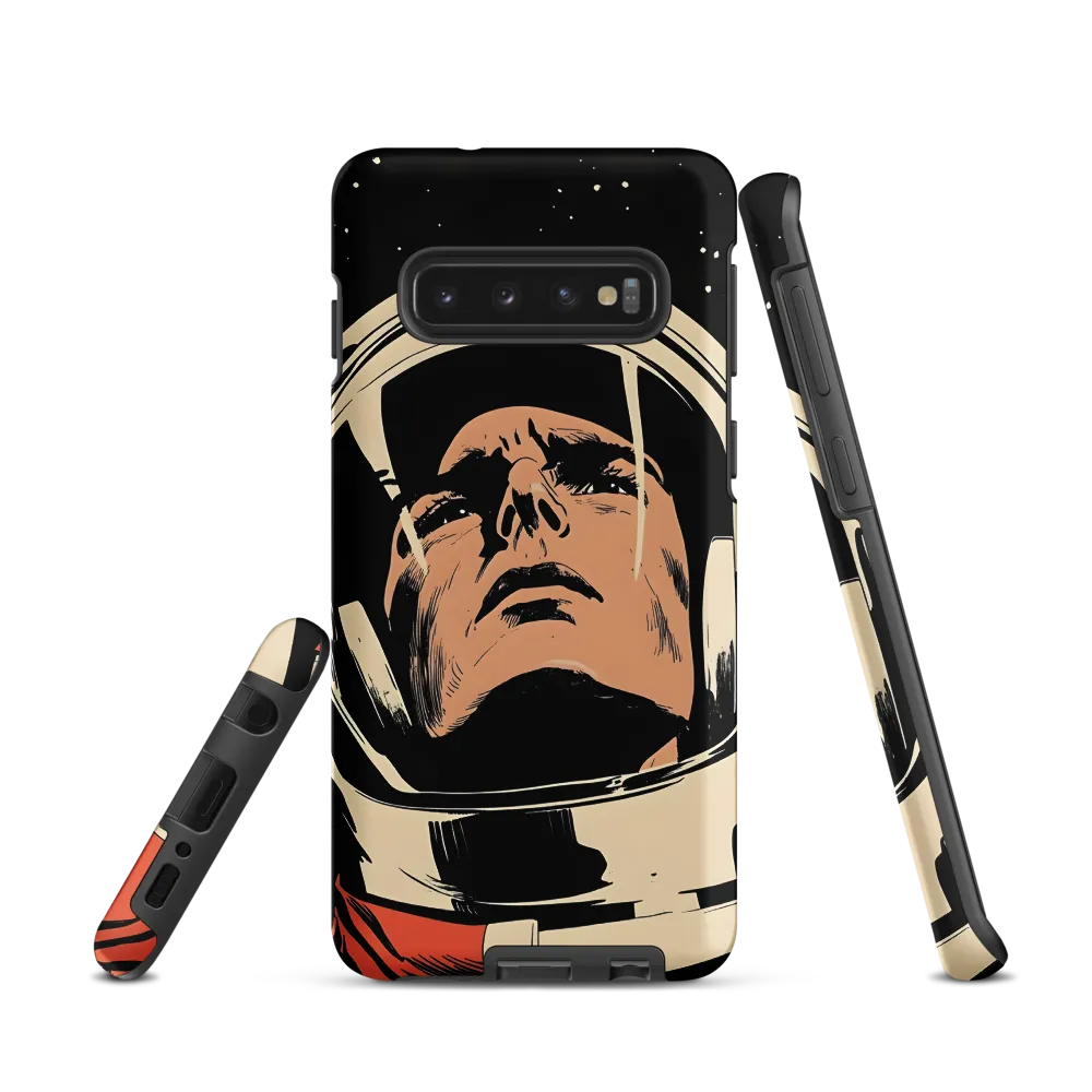 Gaze of the Astronaut | Phone Case |  S10 | Tough Case | Matte