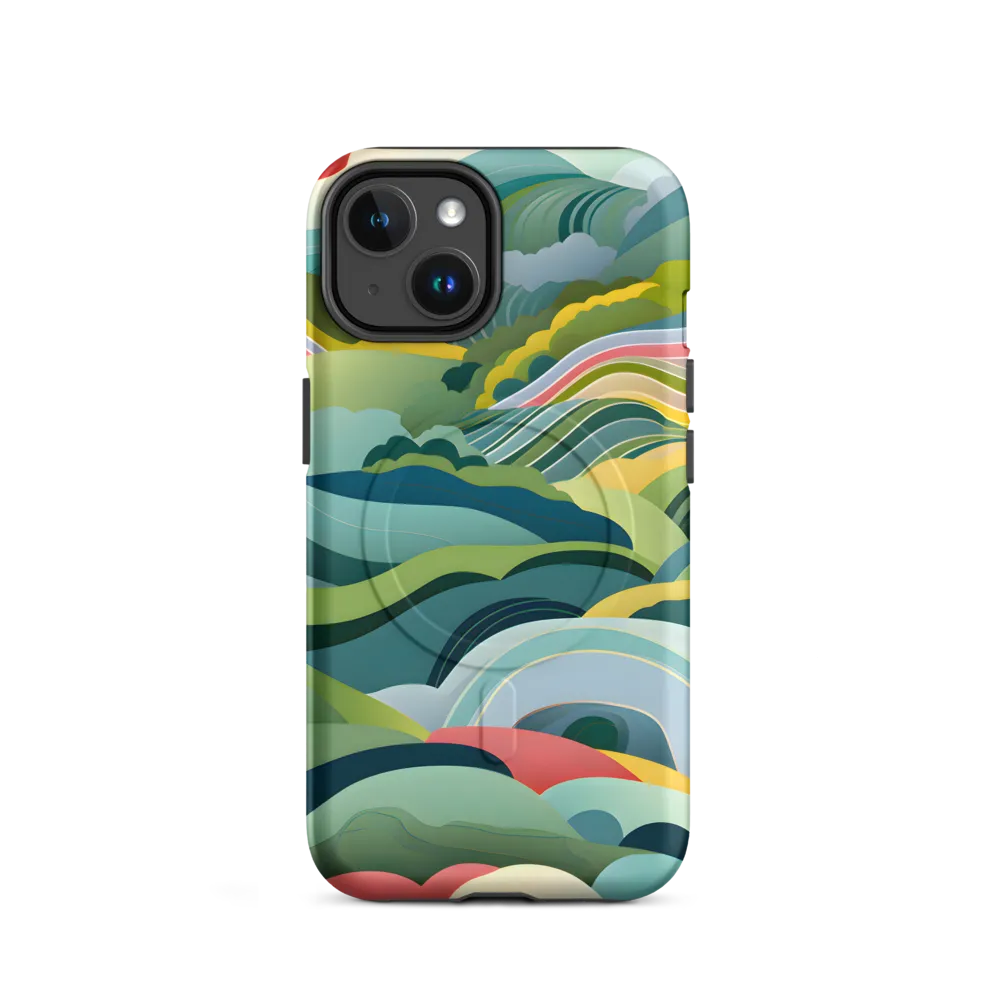 Waves of Serenity | Phone Case |  14 | MagSafe® Tough Case | Matte