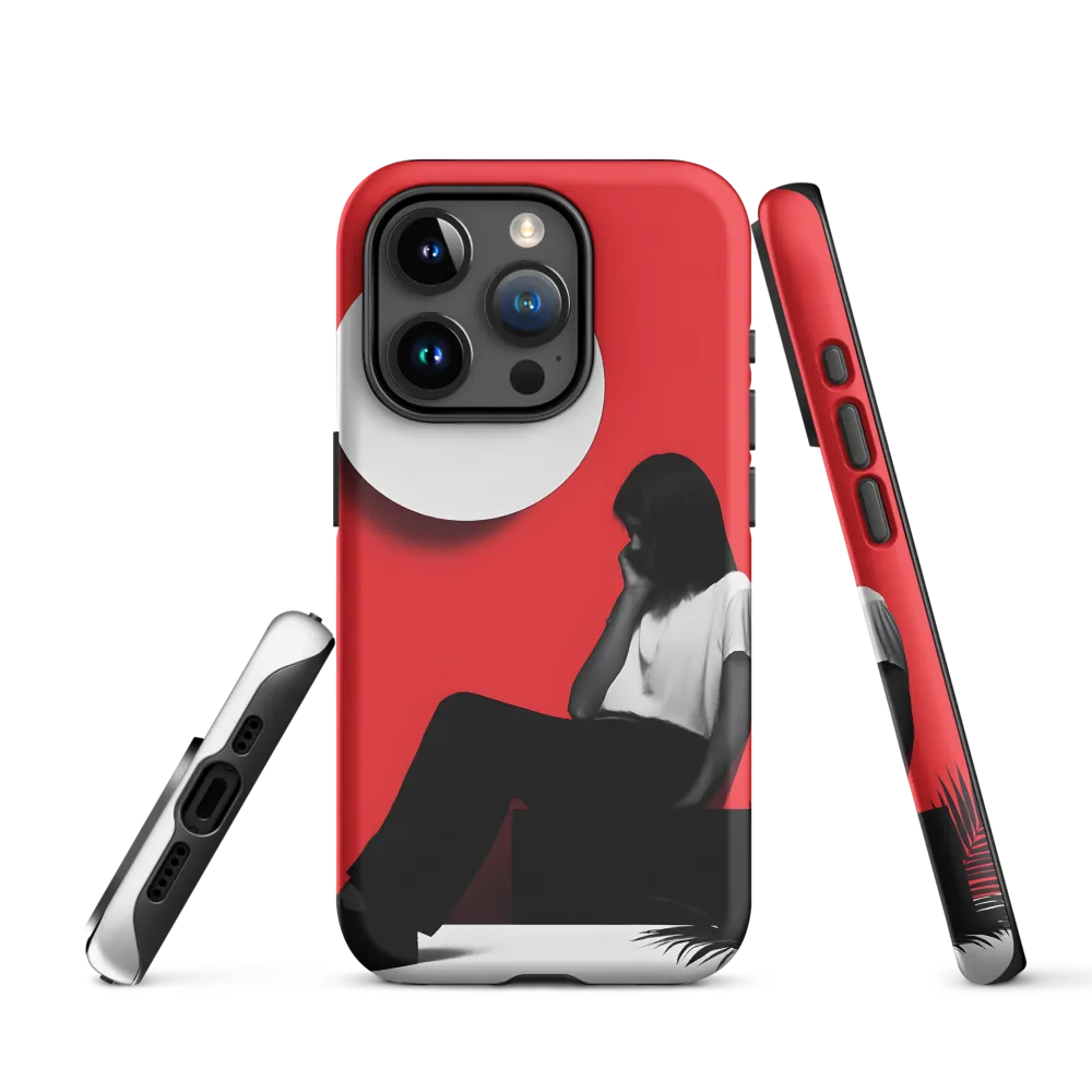 Contemplation in Red