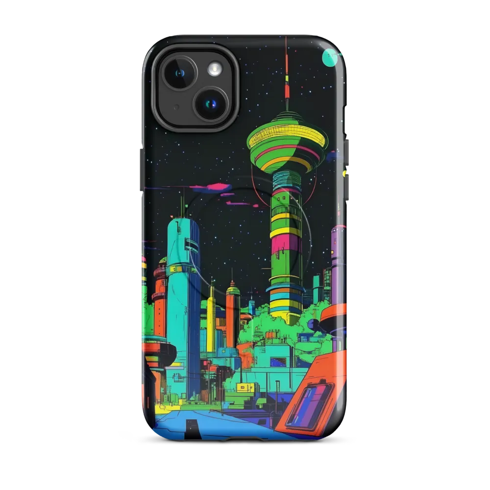Neon Dreams: A Futuristic Cityscape