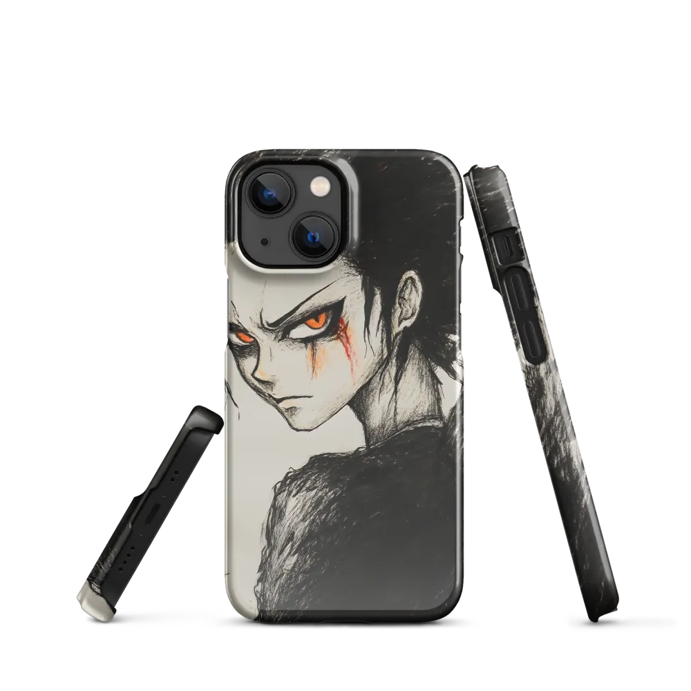 Fiery Defiance | Phone Case |  13 Mini | Snap Case | Glossy