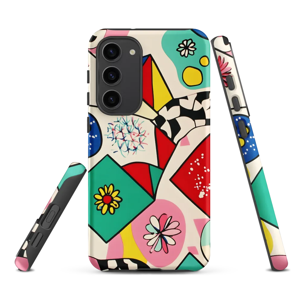 Joyful Geometry: A Playful Dance of Shapes and Colors