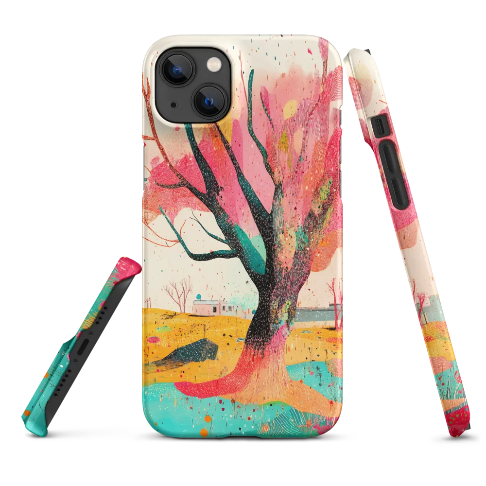Whispers of a Colorful Tree | Phone Case |  14 Plus | Snap Case | Matte