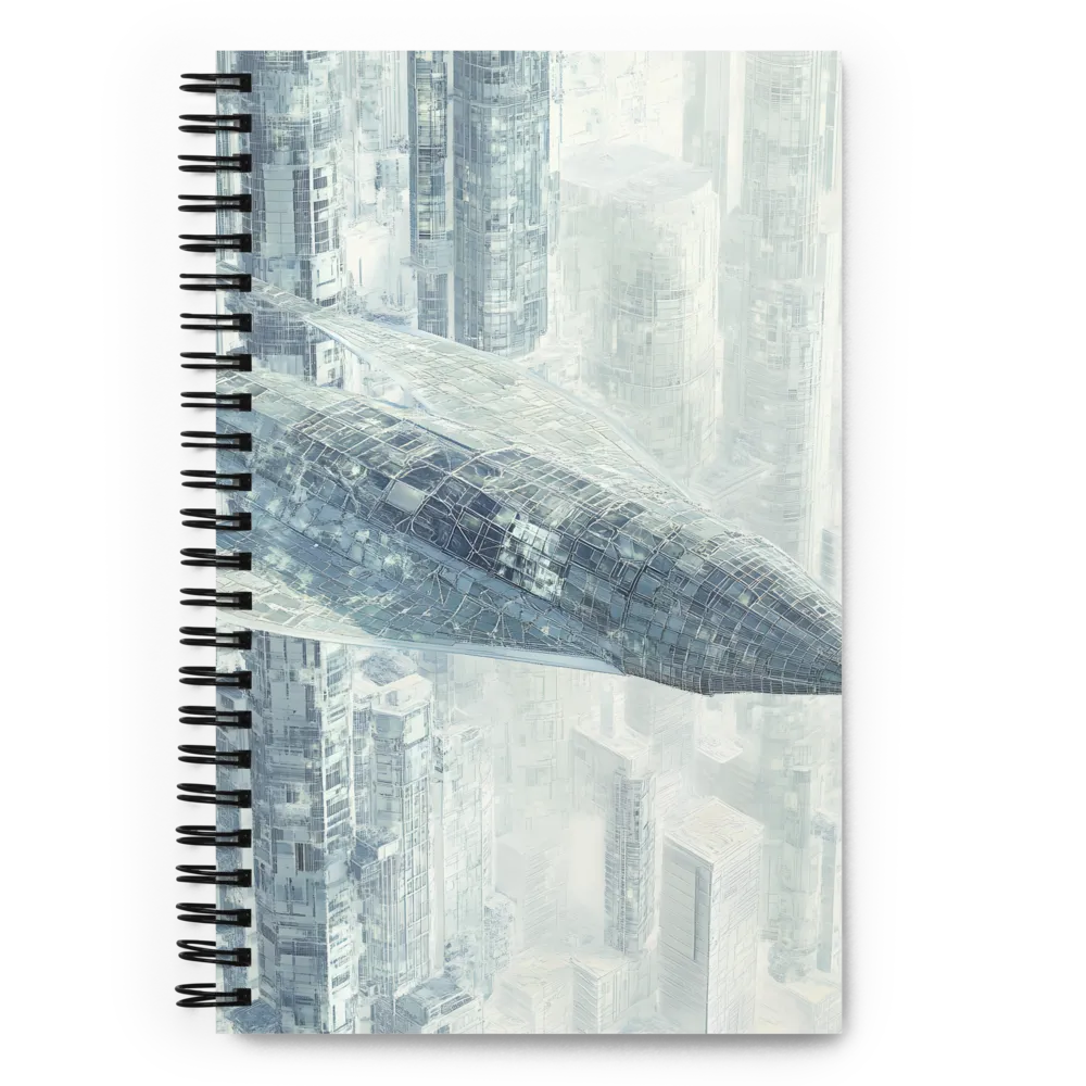 Futuristic Elevation | Spiral Notebook