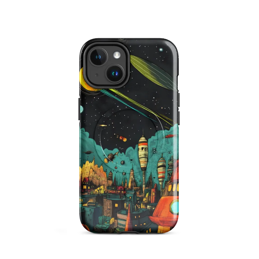 Galactic Cityscape: A Journey Through Imagination