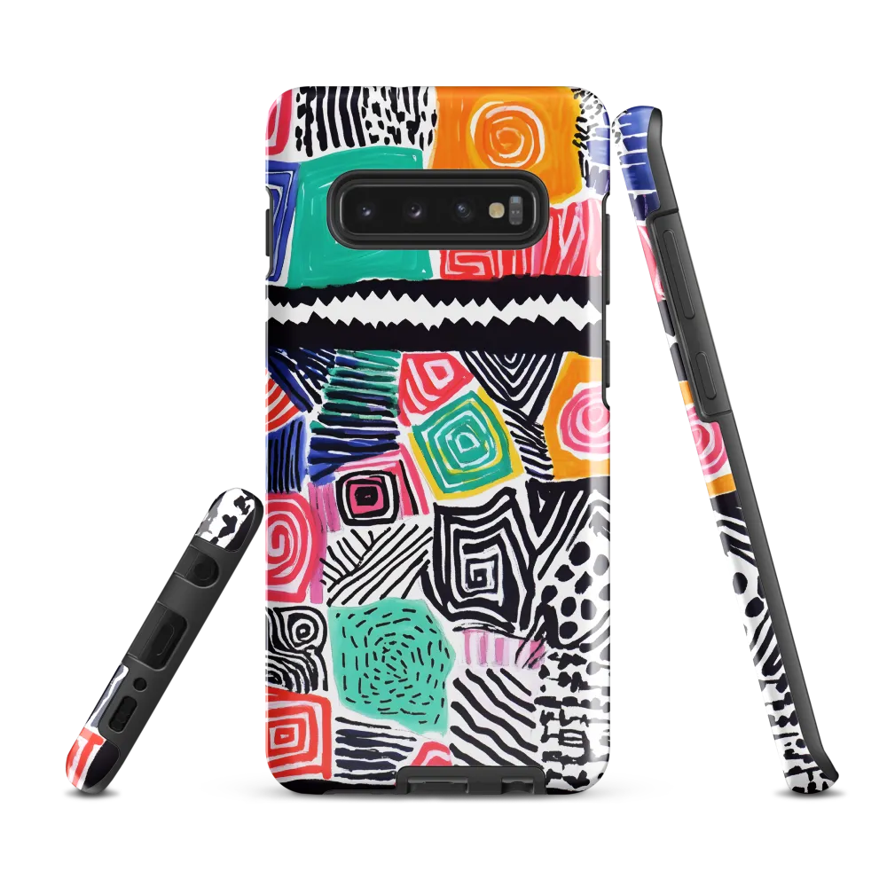 Rhythms of Color and Form | Phone Case |  S10 Plus | Tough Case | Glossy