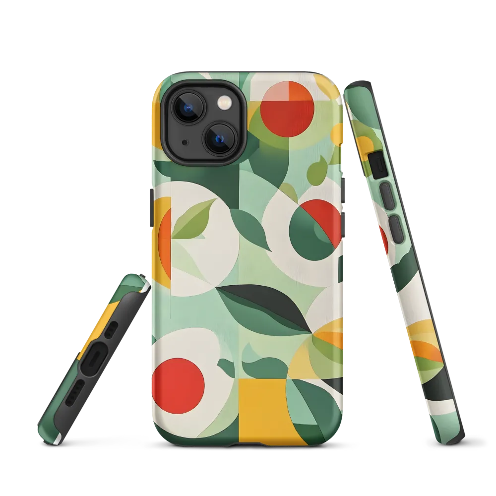 Harmony in Shapes: A Playful Abstract Design