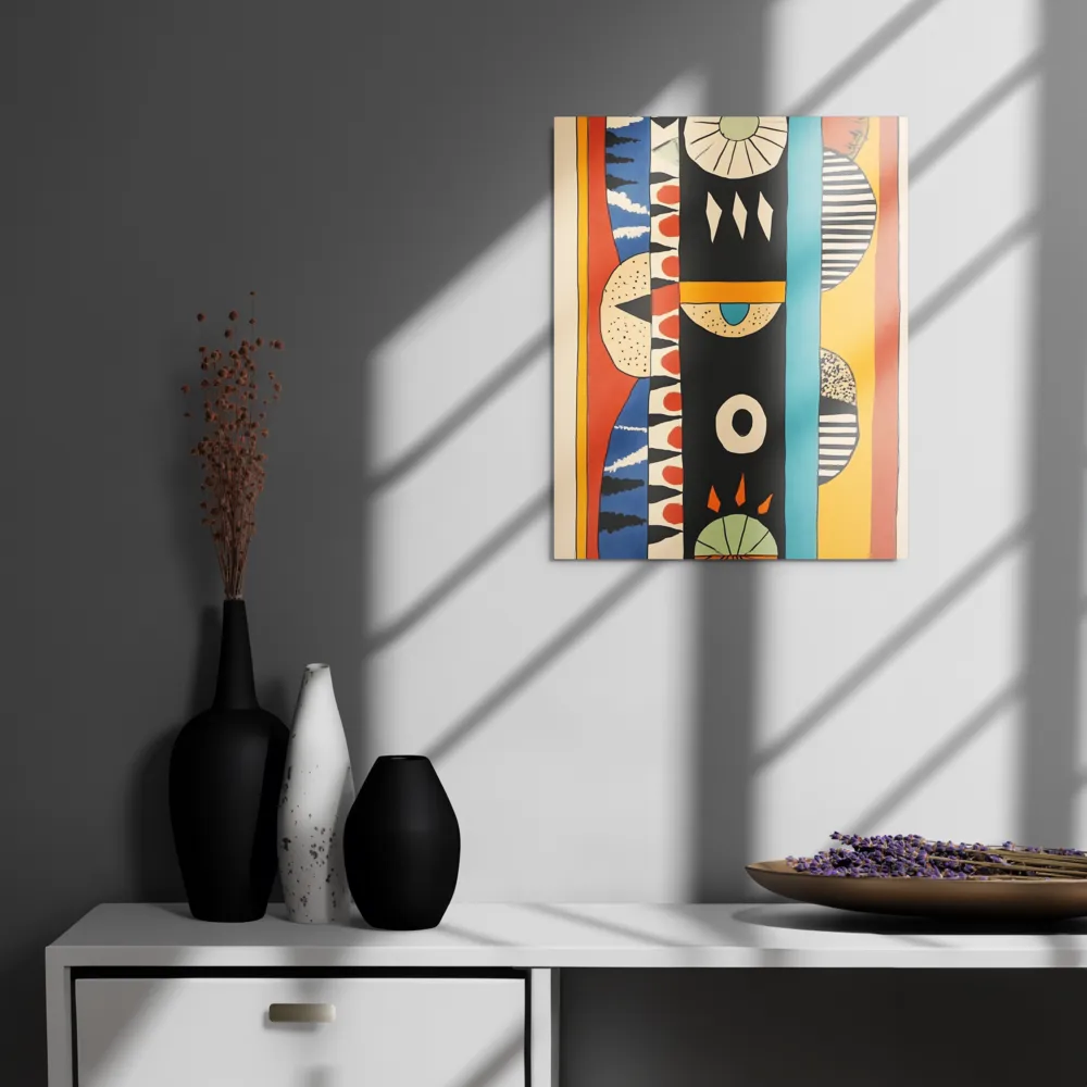 Playful Geometry: A Modern Abstract Exploration