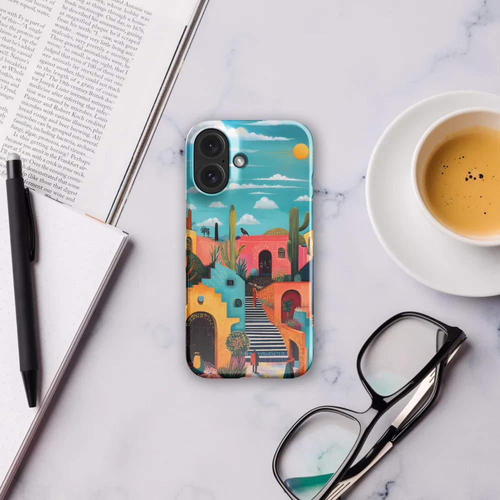 Colorful Architectural Harmony | Phone Case |  16 | Snap Case | Glossy