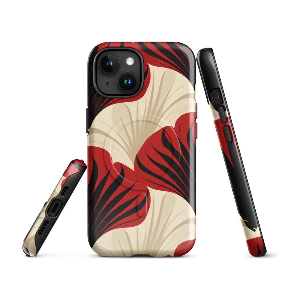 Elegance in Bloom: An Art Deco Floral Reverie