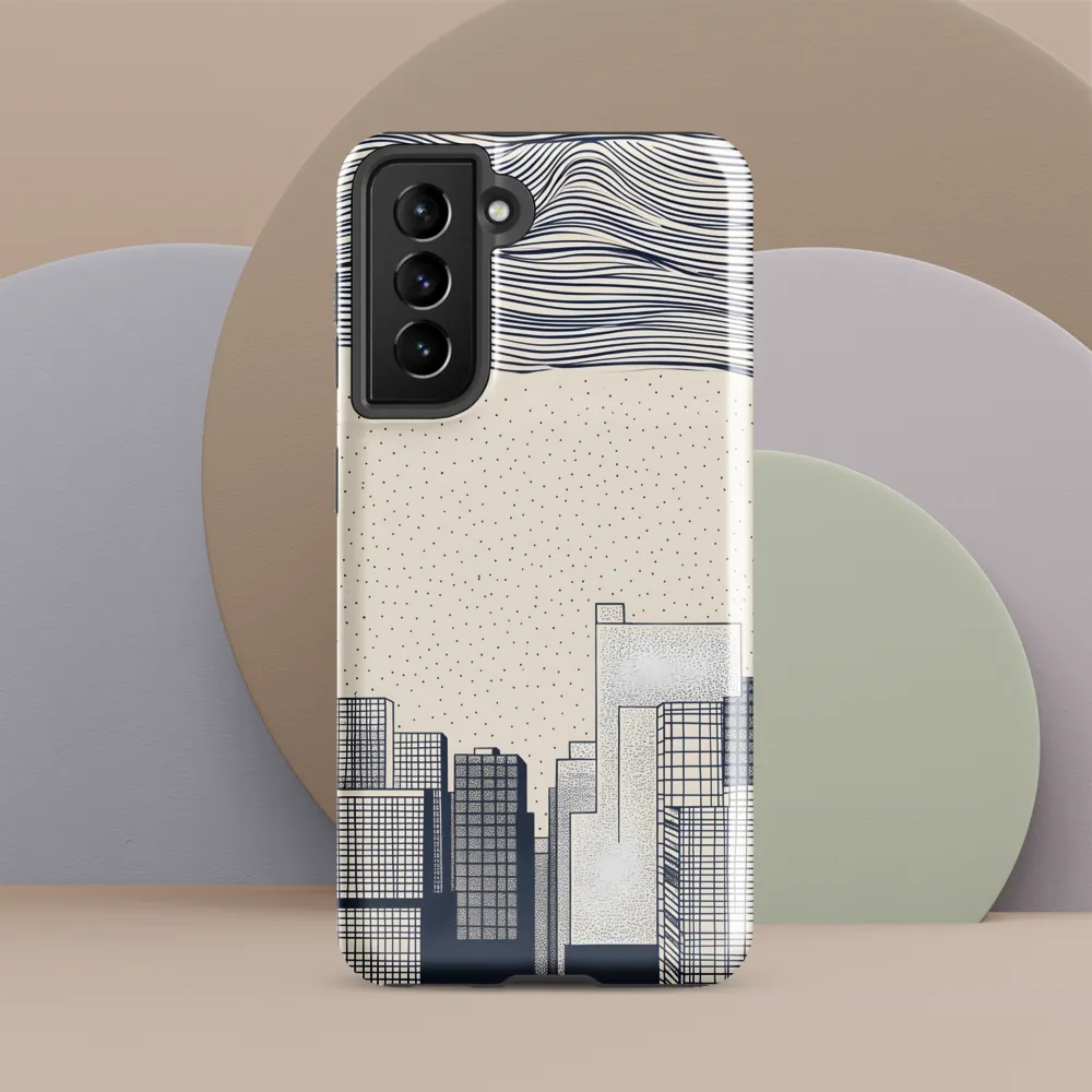 Urban Patterns: A Minimalist Skyline