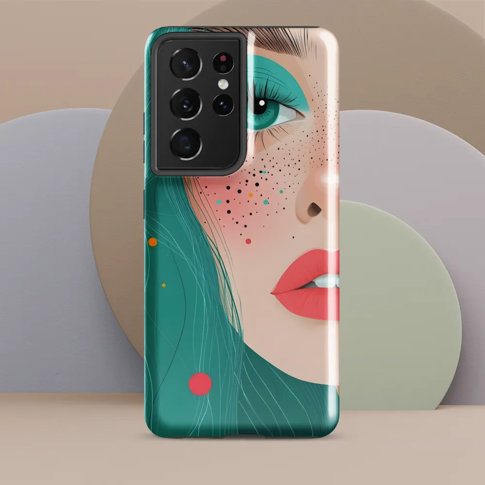 A Playful Portrait: Turquoise Temptation