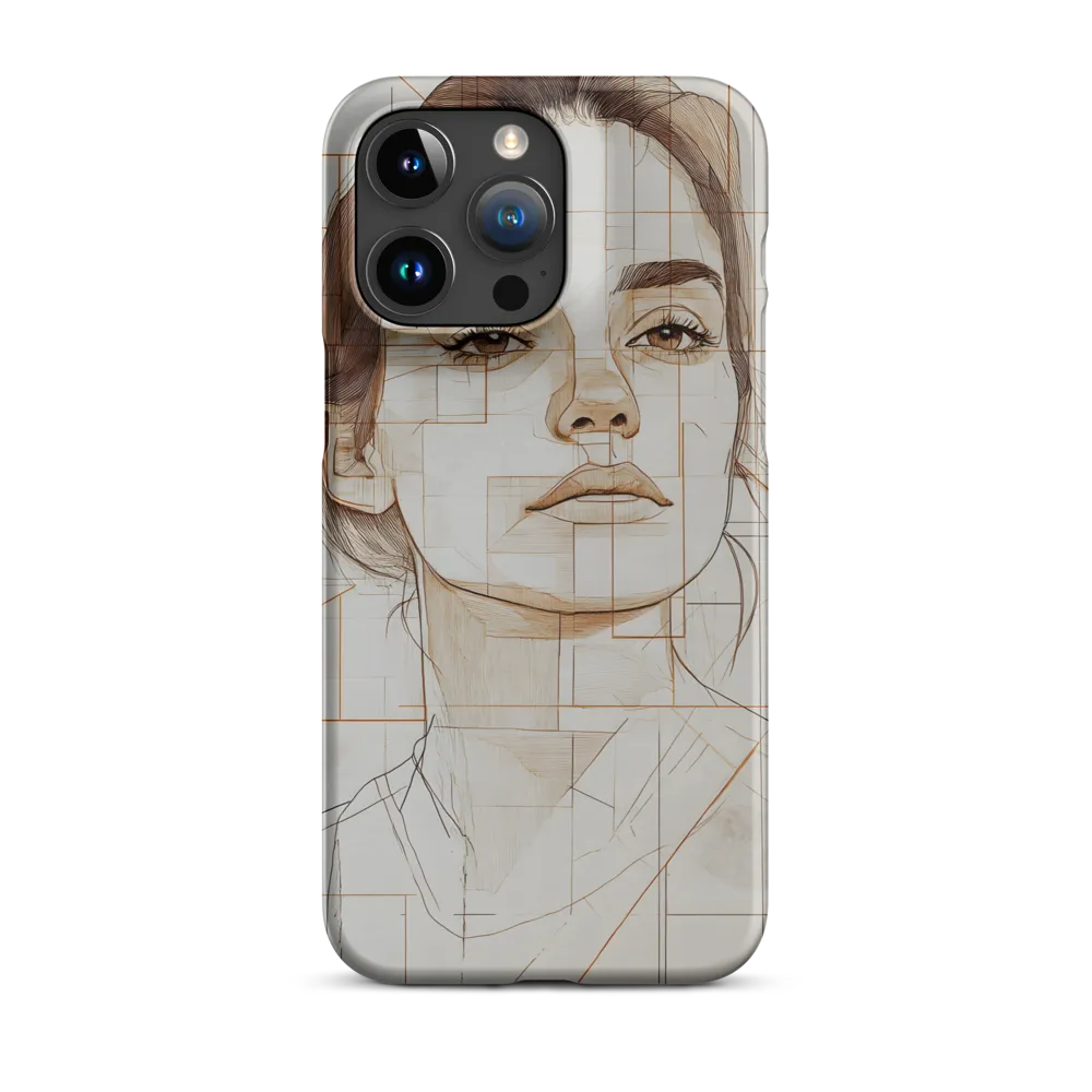 Fractured Reflection | Phone Case |  15 Pro Max | Snap Case | Matte