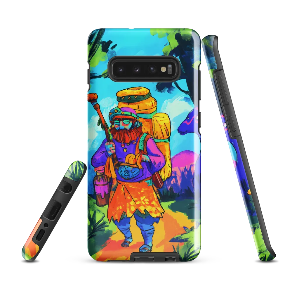 Journey Through a Whimsical Forest | Phone Case |  S10 Plus | Tough Case | Glossy