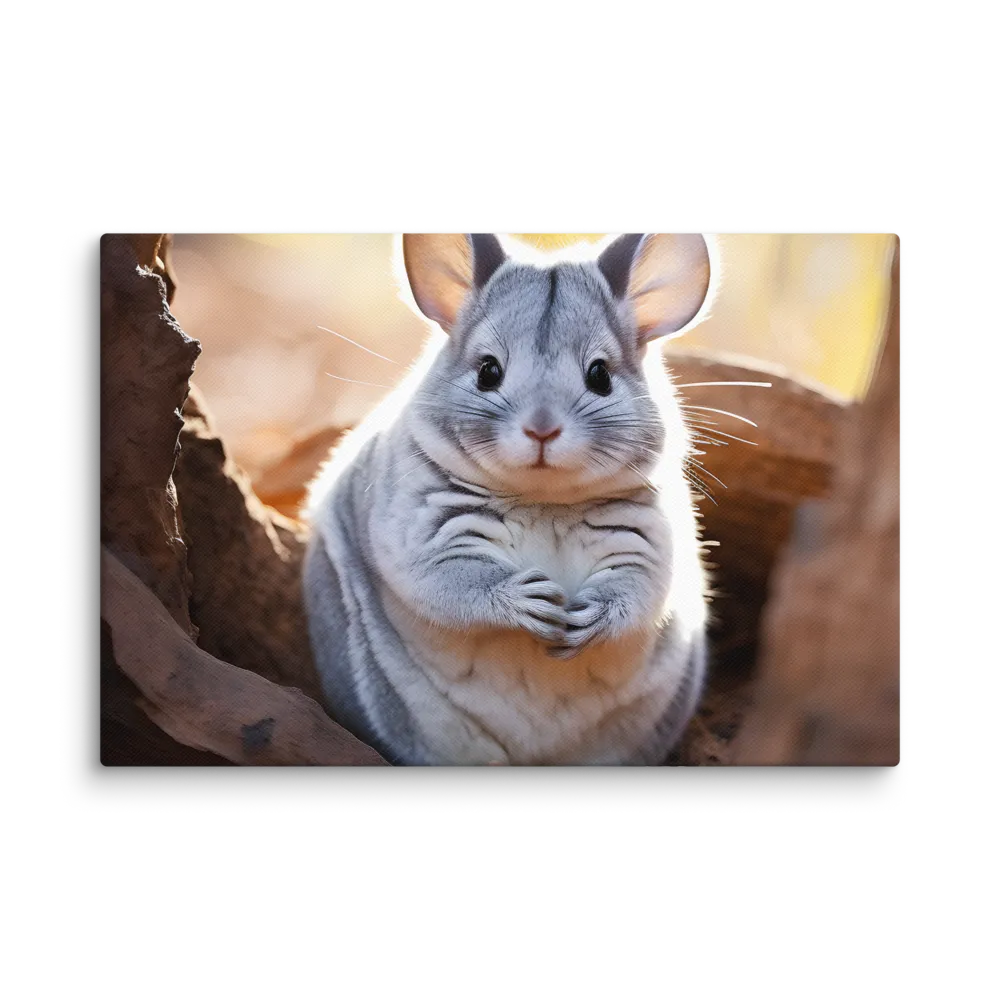 Gentle Whispers of Nature: The Chinchilla