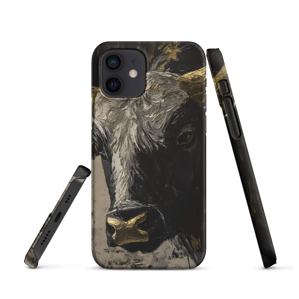 Majestic Bull: The Power in Black and Gold